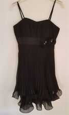 Robe de cocktail NEUVE noire "Paul BRIAL" Taille 1  (taille 36)