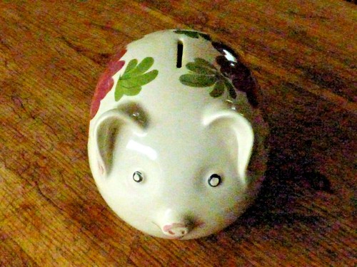 Ancienne tirelire cochon - ancienne,