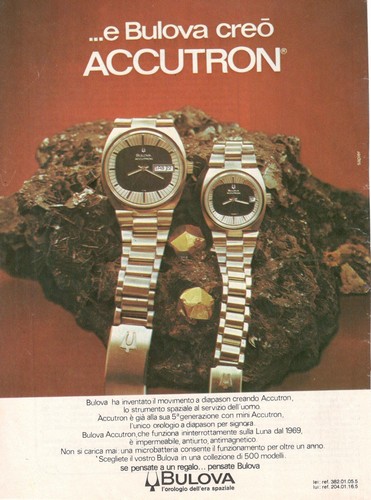 Bulova accutron publicité - publicité, 1