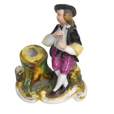 Encrier en faïence porcelaine