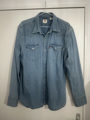Levi chemise jean - homme, bleu