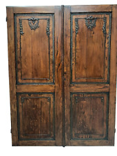 Double portes de placards en