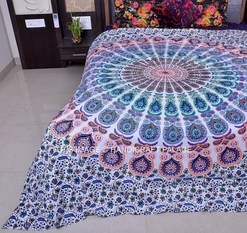 Housse couette mandala - couette,