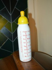 Rare Vintage French Porcelain Adult Baby Bottle for Armagnac