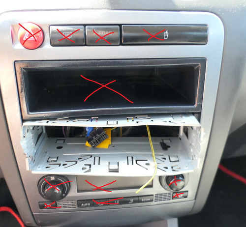Seat ibiza midkonsole - seat,