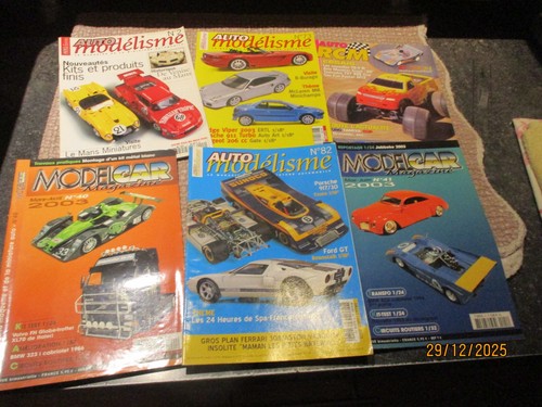 Lot anciens magazines auto - lot,