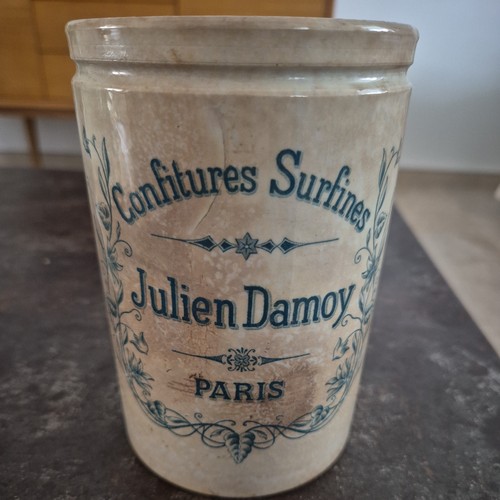 Ancien pot confitures surfines - ancien,