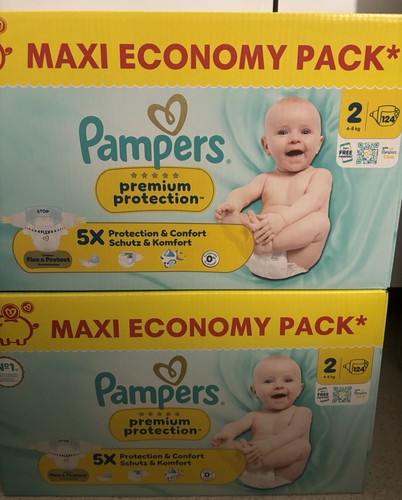 Cartons couches pampers - couches,
