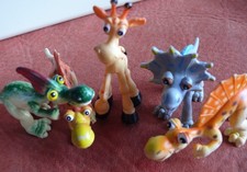 5 figurines animaux