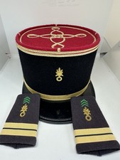 Képi Légion Étrangère Avec Fourreaux D’épaules Lieutenant 