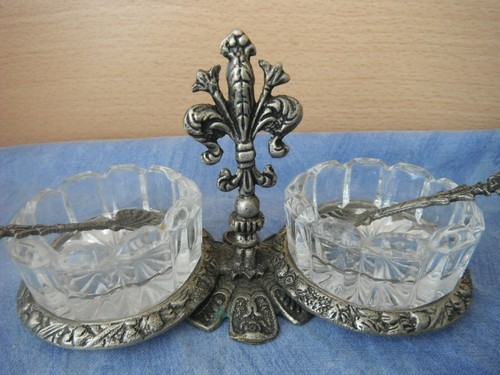 Presentoir metal gris - metal,