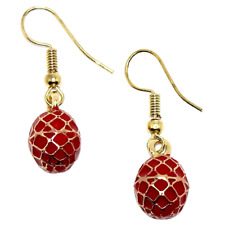 Boucle d'oreille en forme oeuf