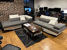 2 Grands Canapés d'Angle Comfortable