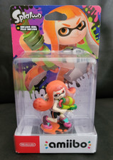NEUF Amiibo Nintendo Inkling Girl orange fille Splatoon