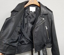 Iro Veste cropped en cuir 36 24448638