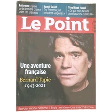 Magazine LE POINT. n 2565. 7 Octobre 2021. Bernard Tapie