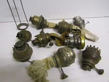 lot de 9 anciennes bobeches de