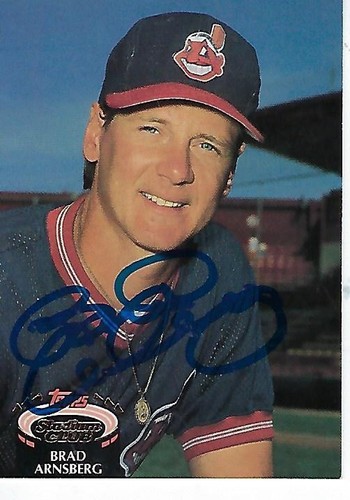 Brad arnsberg signed 1992 - arnsberg,