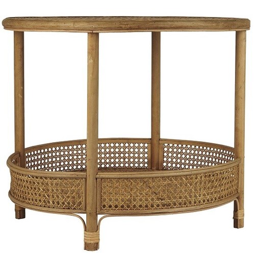 Table ronde rotin grande - en,