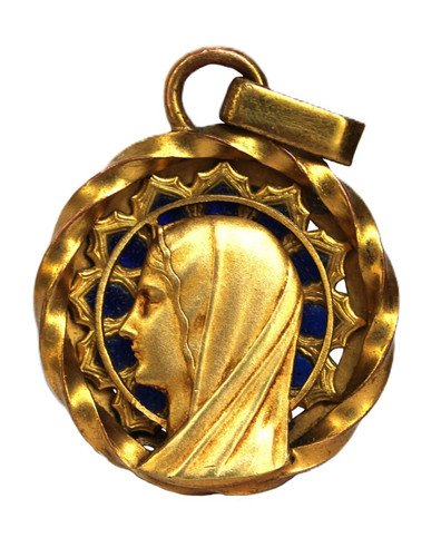 Grande médaille pendentif