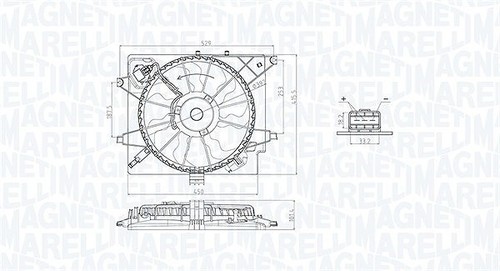 Magneti marelli ventilateur - magneti,
