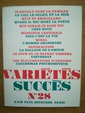 VARIETES SUCCES N°28 / S.D.M