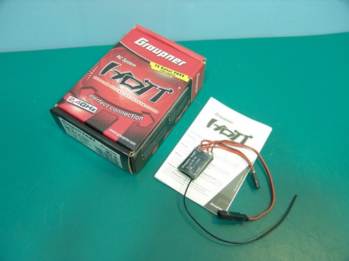 Graupner 12s 4ghz hott 6 - 2.4ghz,