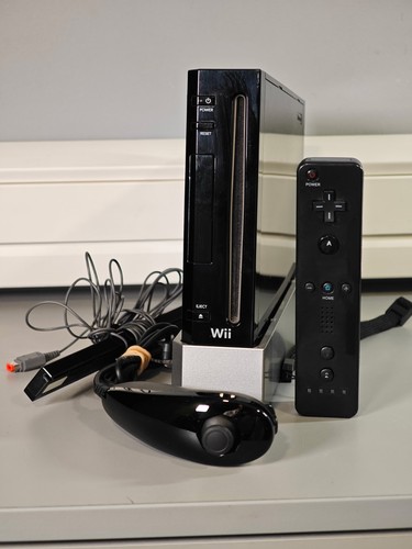 Console nintendo wii noire pal - noire,