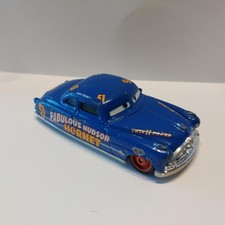 voiture Disney Pixar Cars HUDSON HORNET 51    1/55 metal diescat  9 cm