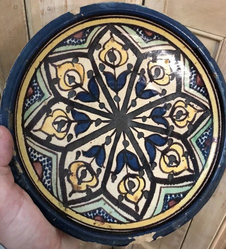 Plat marocain maroc - marocain, céramique