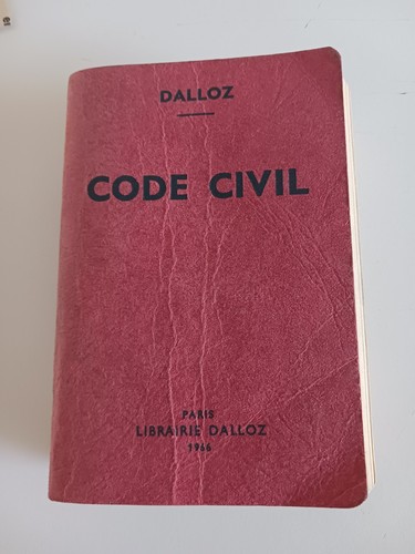 Code civil librairie dalloz - code,