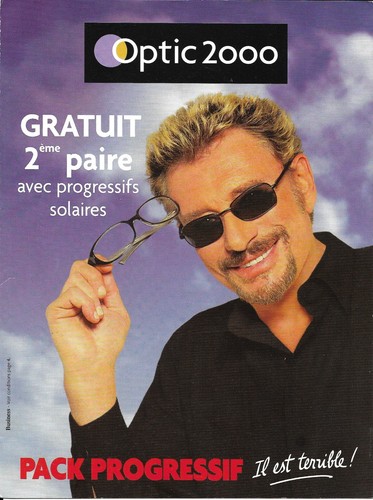 Johnny hallyday flyer optic - johnny,