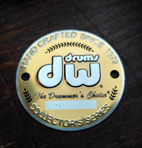 Badge drums neuf new dw - badge, /