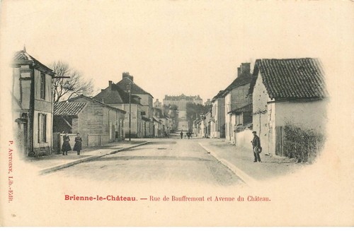 Aube brienne chateau rue - le,