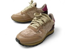 CHAUSSURES VALENTINO ROCKRUNNER BRODERIE 35.5 IT 36.5 FR BASKETS SNEAKERS 690€