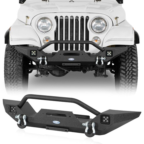Off road front bumper winch - bumper, w/