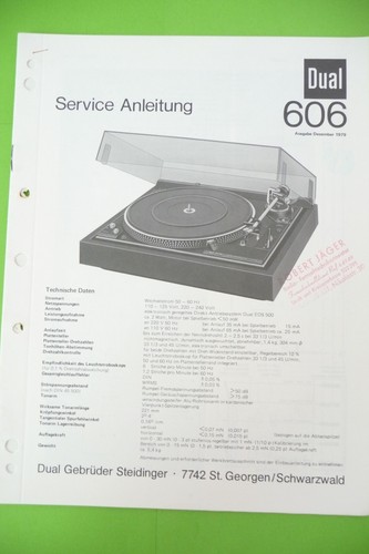 Manuel service pour dual - manuel,