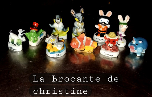 Lot fèves de - 10, collection