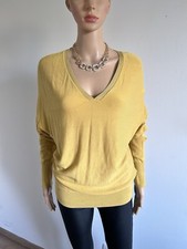 Pull jaune moutarde Breal taille M état satisfaisant (bouloches)