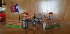 Playmobil western sudiste canon artillerie Caroline du sud