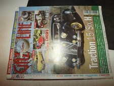 ** Revue Gazoline n°154 Citroen Traction 15 Six H / Renault Dauphine / Opel Rak1