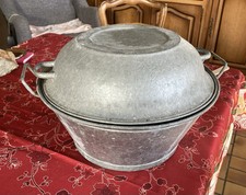 Ancienne lessiveuse Complète En Zinc