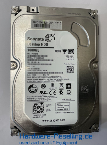 Seagate st1000dm003 hdd - seagate,