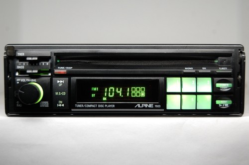Vintage alpine 7903 cd - 7903, fm/cd