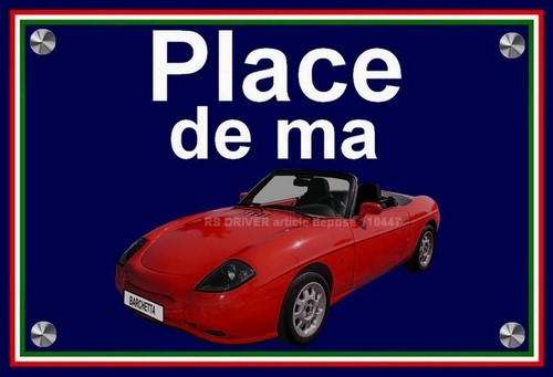 Plaque place ma fiat - plaque,