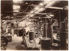 France, Usine à Gaz, Matériel Industriel, A Identifier vintage albumine print 