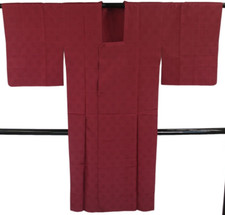 Manteau kimono japonais vintage Michiyuki veste soie violet hauteur chère 49,...