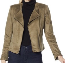 G by Giuliana Faux Suede Moto