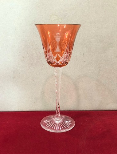 Ancien verre communion en - verre,