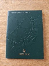 Rolex GMT-Master II operating instructions Circa 2009 ENG